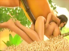 Wolf, dog and horse anime