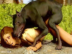 Mad dog fucking a young girl