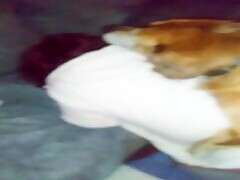 Horny Solo Mature Lady With Her Dog