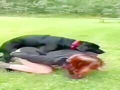 Outdoor Hardcore Fucking Dog